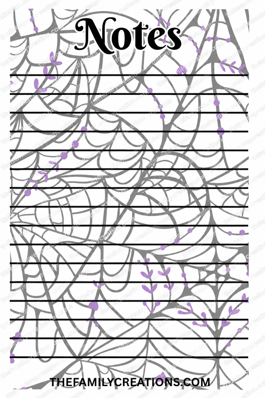 Halloween Inspired Note Pads