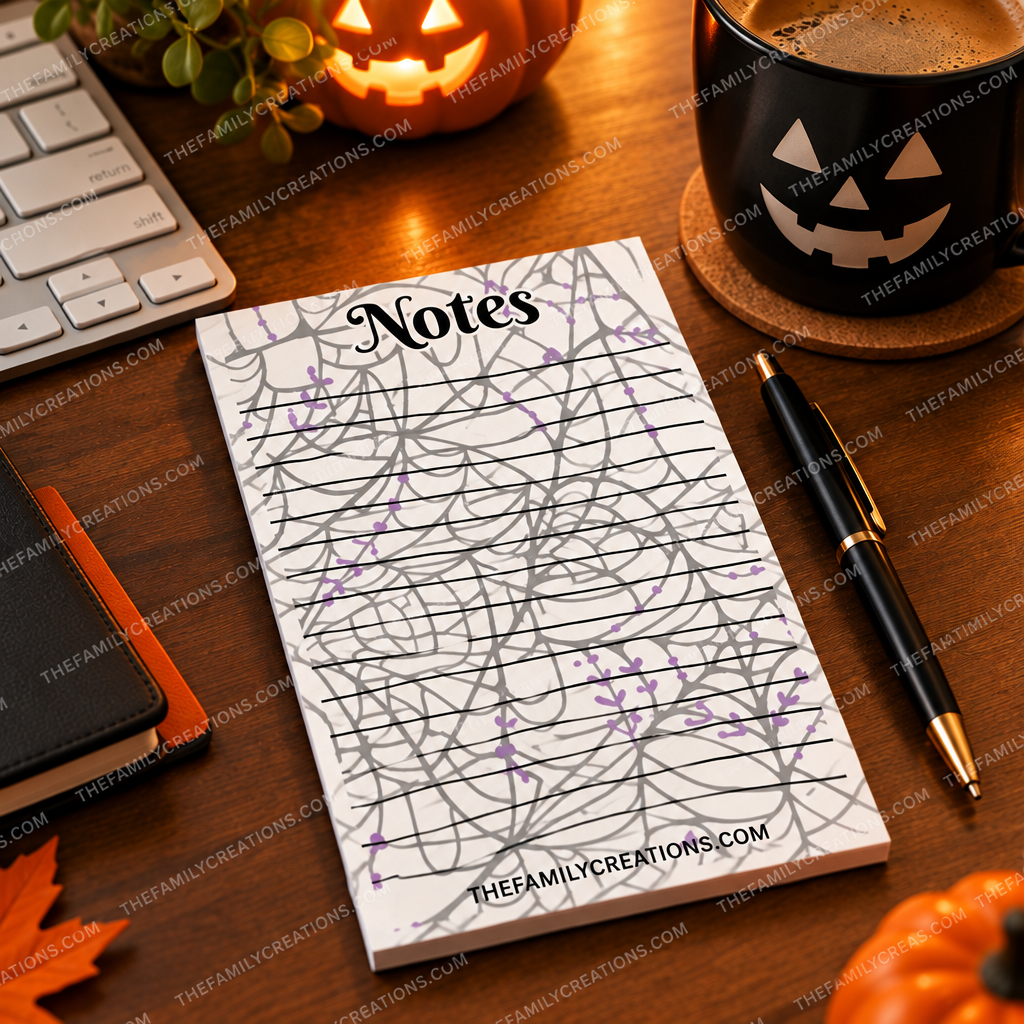 Halloween Inspired Note Pads
