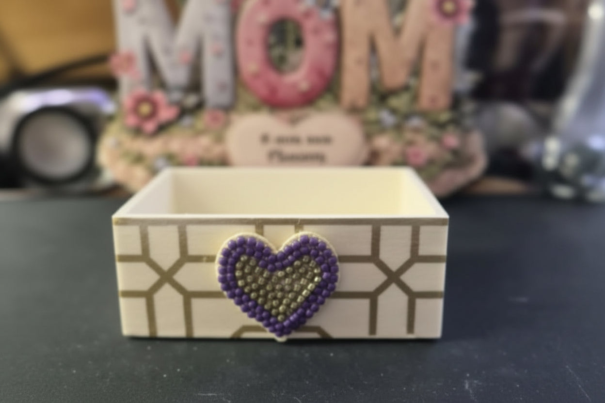 Keepsake Box - Wood - Heart