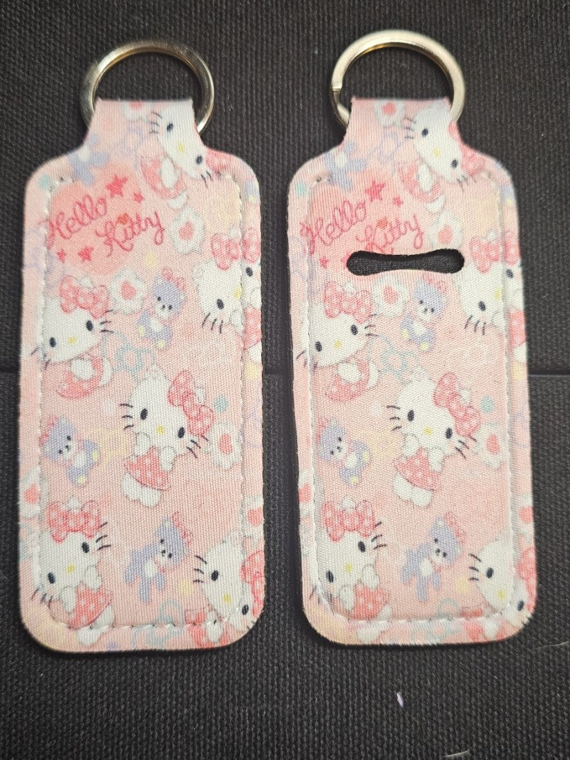 Key-Chain Holder - Chap-stick/Lipstick/Lighter - Hello Kitty