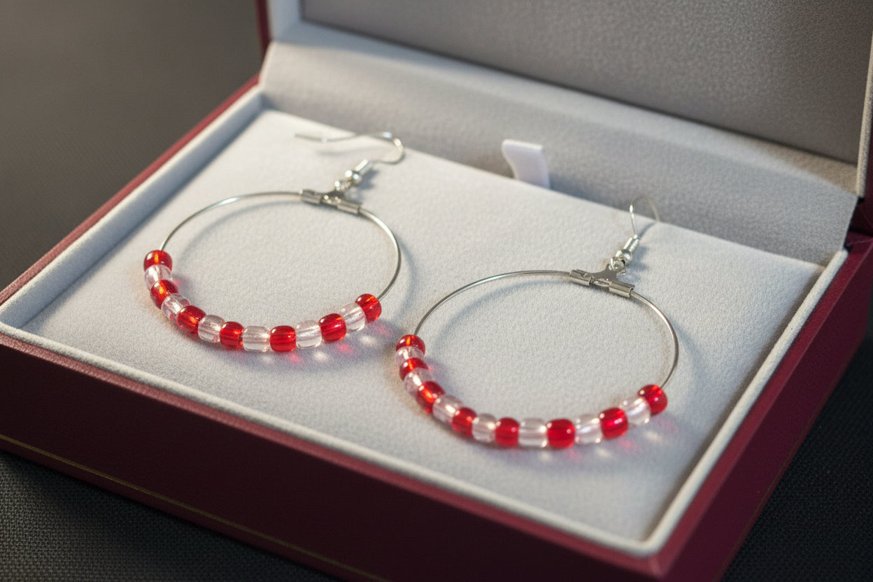 Handcrafted Hoop Earrings – 02