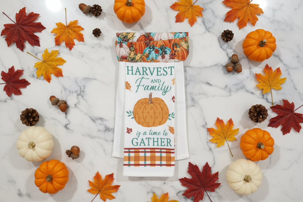 Non-Slip Stove Towels - Fall