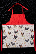 Apron - Adult - Rooster W-Red