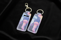 Key-Chain Holder - Chap-stick/Lipstick/Lighter - Jellyfish