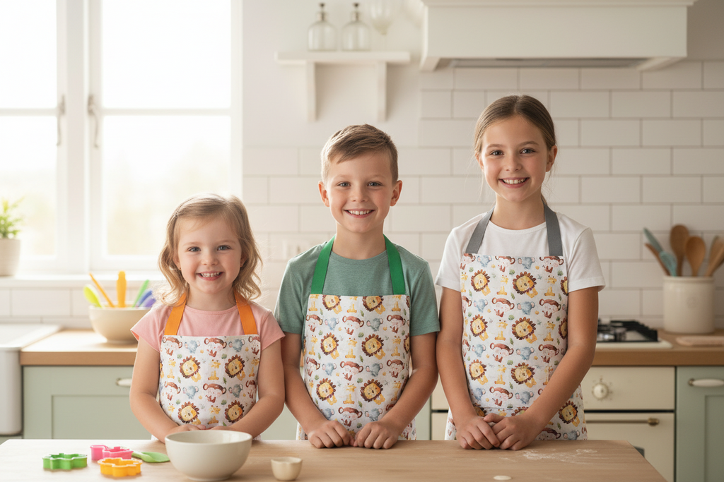 Apron - 17 inch's in Length - Zoo Orange