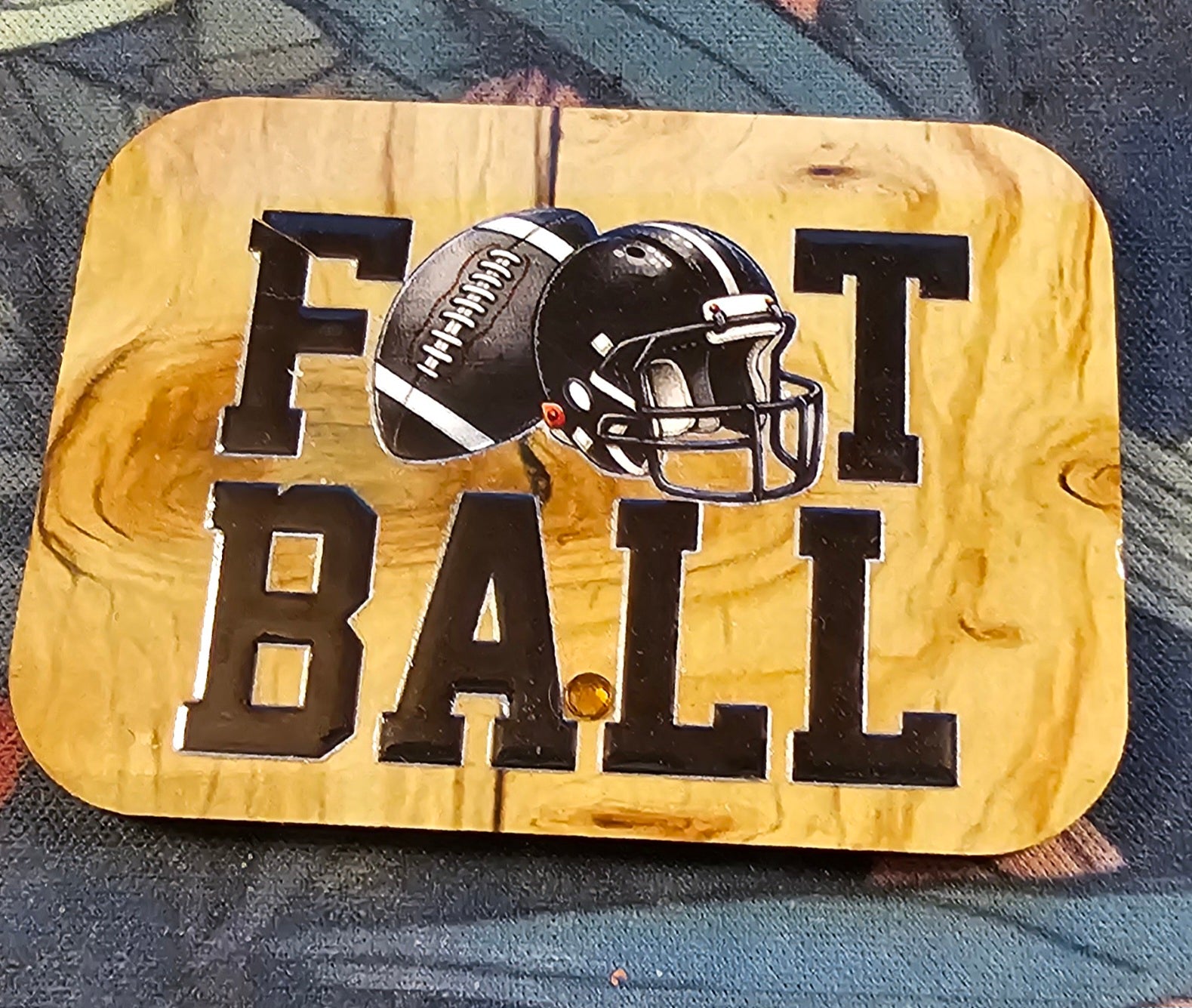 Rectangle Magnets – Sports Inspired - Football