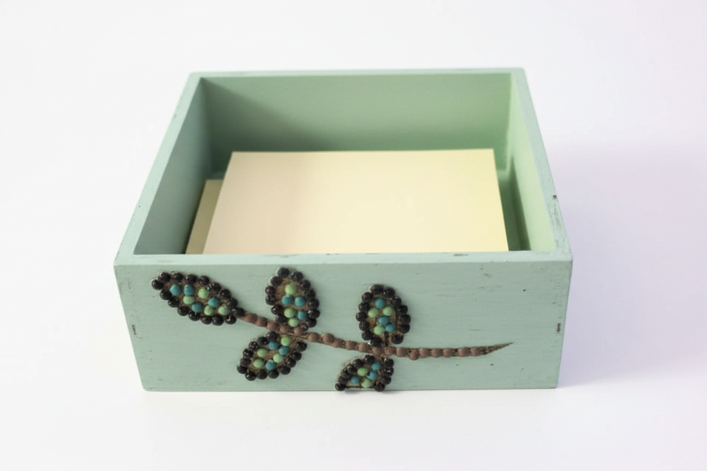 Keepsake Box - Wood - Leaf