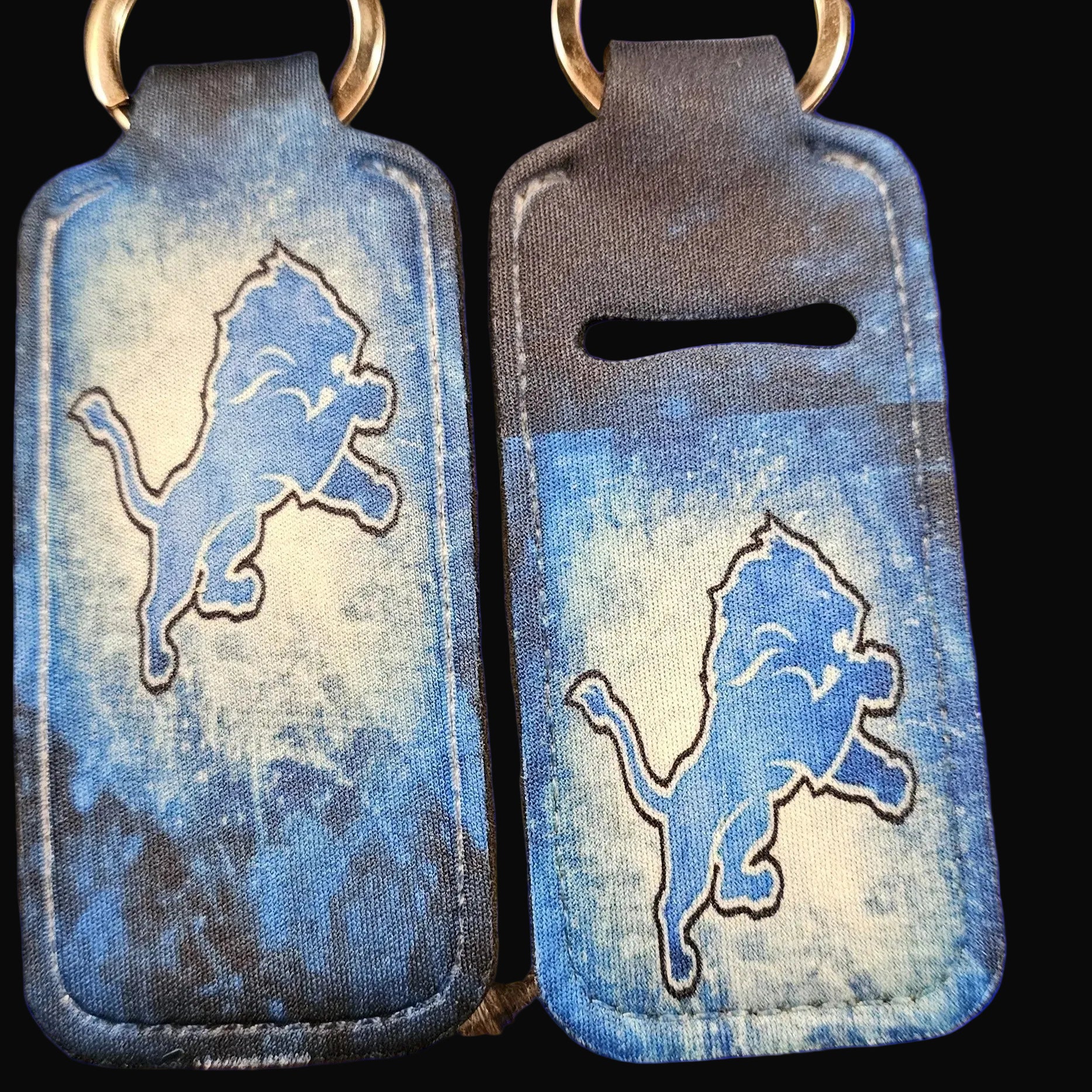 Detroit Lions - Key-Chain Holder - Chap-stick/Lipstick/Lighter