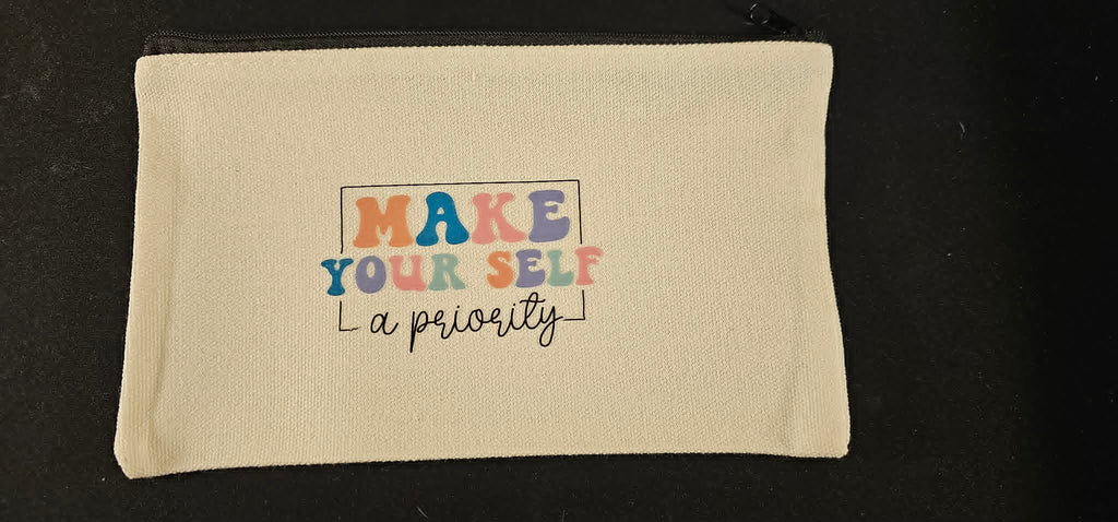 Multi‑Use Canvas Carry Bag — Not Just for Makeup
