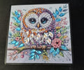 Keepsake Box - Flax Leather - Owl