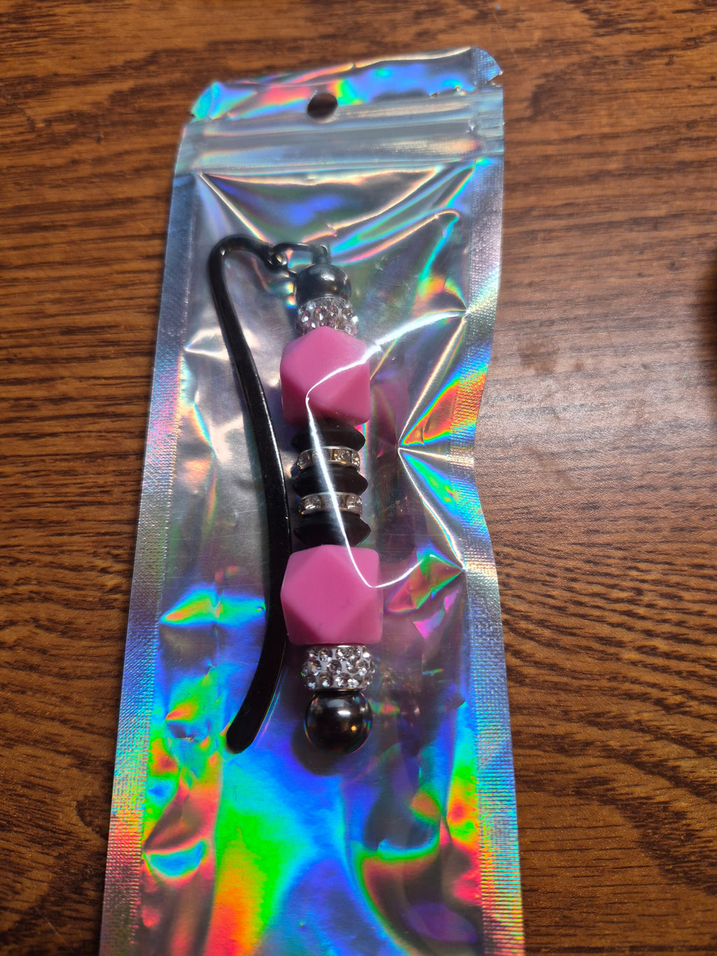 Unique Beaded Handmade Slide-In Bookmarks - 09