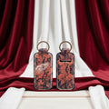 Key-Chain Holder - Chap-stick/Lipstick/Lighter – Sports - Hockey Theme
