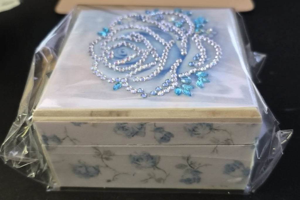 Keepsake Box - Wood - Rose