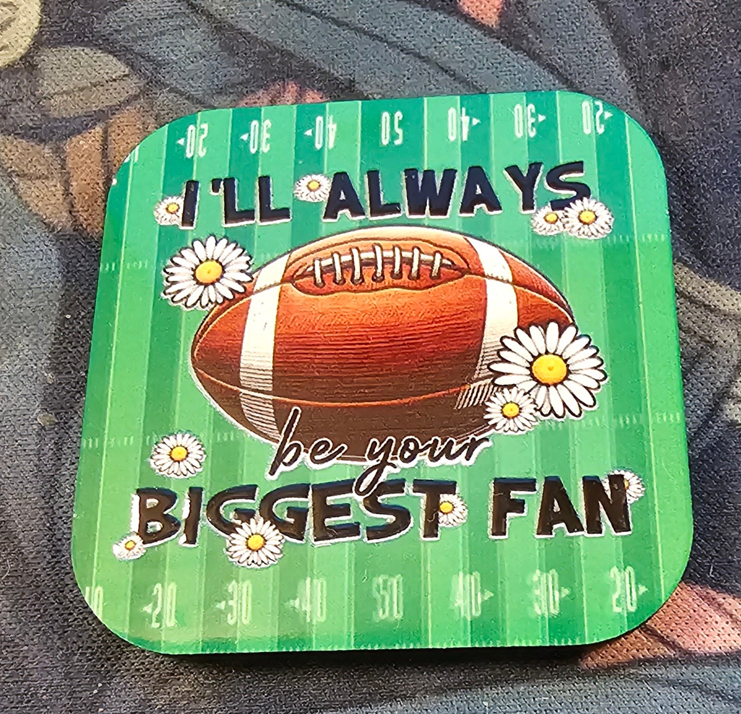 Magnets - Square - Football Inspired  - Limited Only One Available