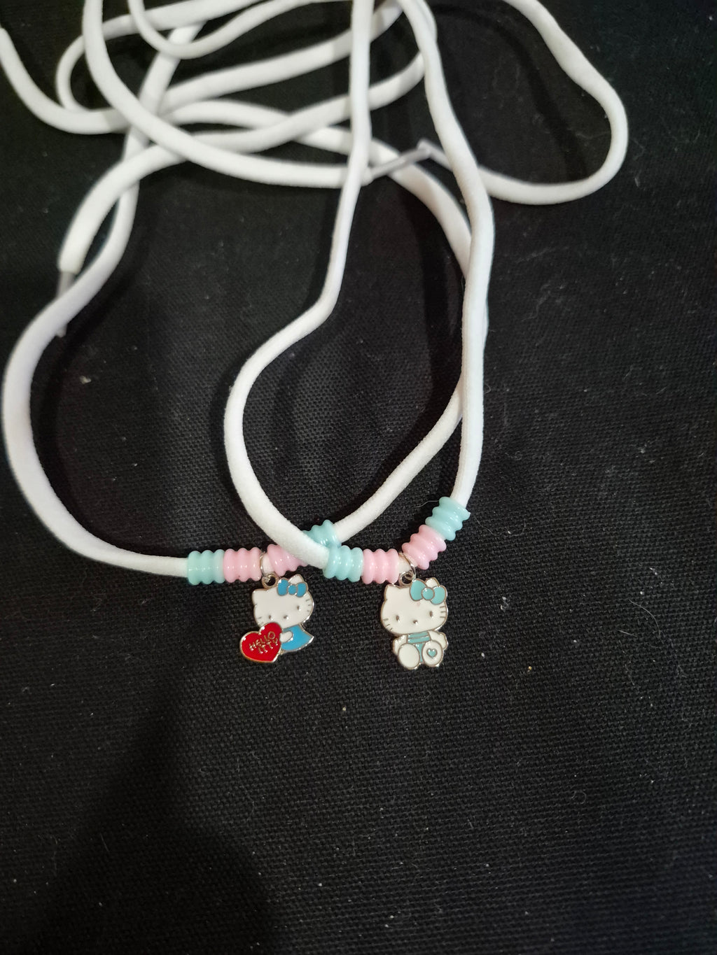 Stretchable Shoe Laces with Hand‑Beaded Accents - (04)