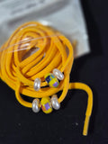 Stretchable Shoe Laces with Hand‑Beaded Accents - (Y01)