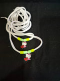 Stretchable Shoe Laces with Hand‑Beaded Accents - (02)
