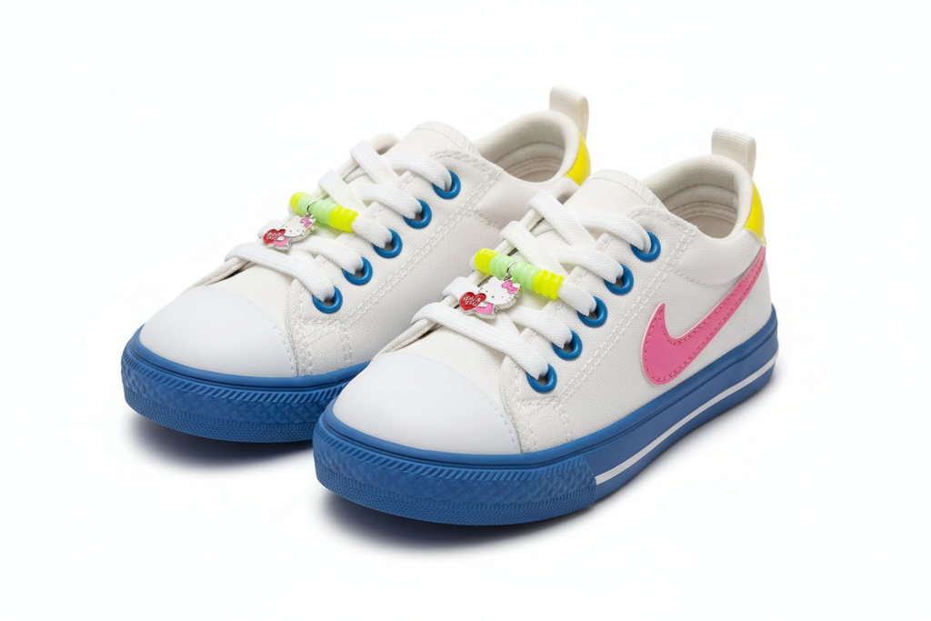 Stretchable Shoe Laces with Hand‑Beaded Accents - (02)