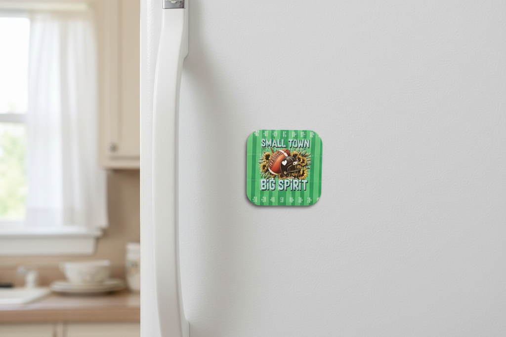 Square Magnets – Football Inspired - Big Spirit