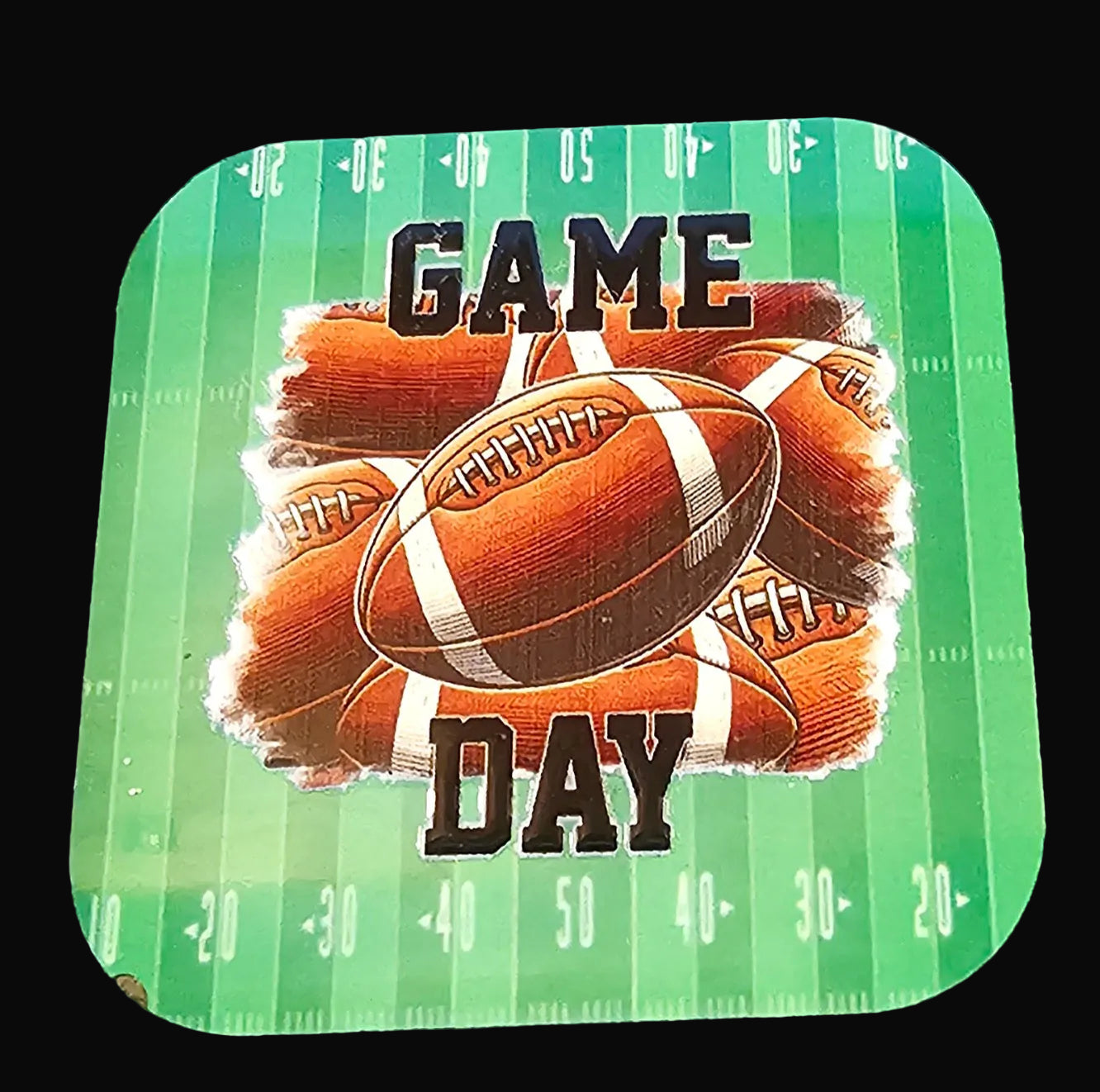Square Magnets – Football Inspired - Game Day