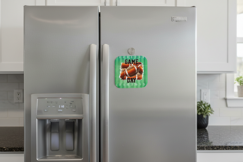 Square Magnets – Football Inspired - Game Day