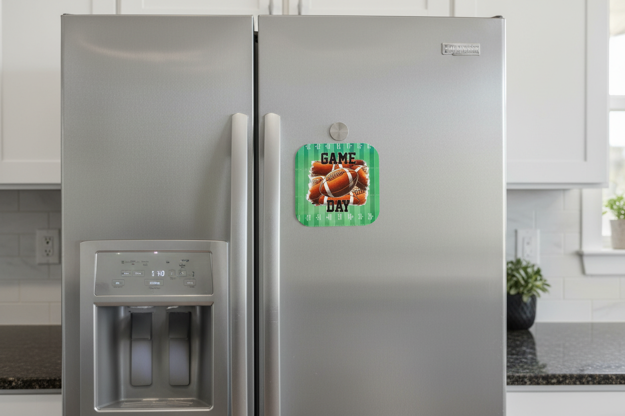 Square Magnets – Football Inspired - Game Day