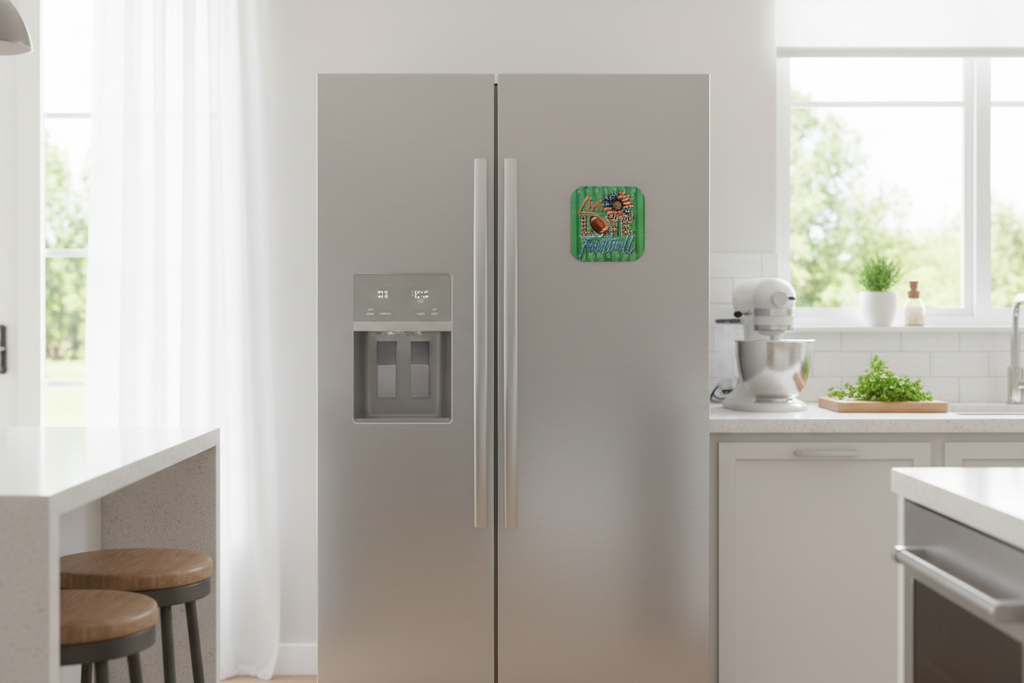 Square Magnets – Football Inspired - Love Football