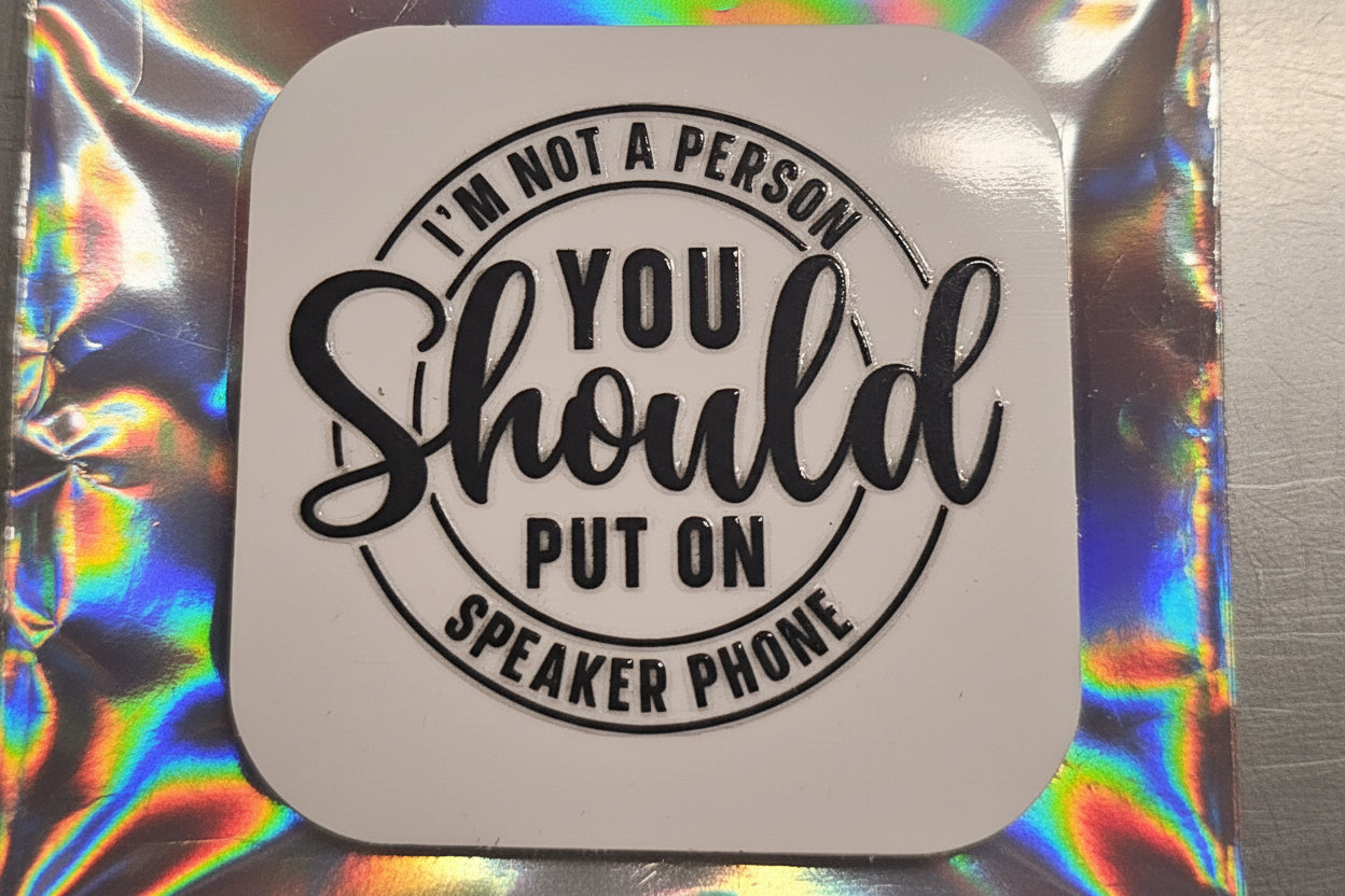 Square Magnets – Sarcastic Saying  - 11