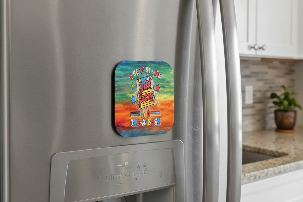 Square Magnets – Dad Inspired - Dad jokes