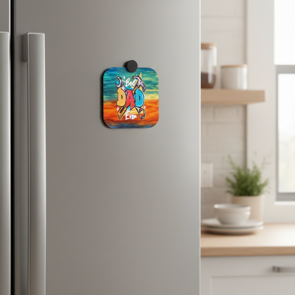 Square Magnets – Dad Inspired - Tools
