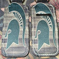 Key-Chain Holder - Chap-stick/Lipstick/Lighter  - Inspired by Michigan State - 01