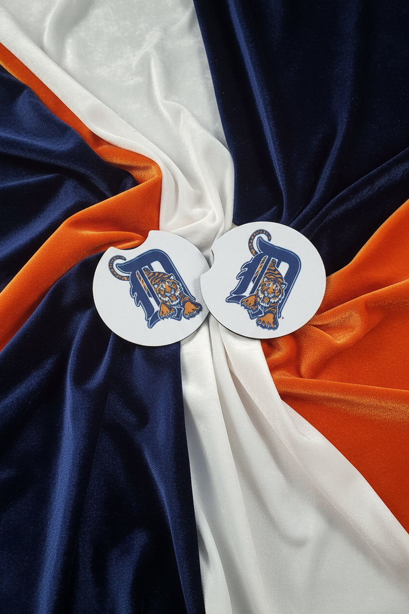 Detroit Tigers - Hand Crafted Car Coasters