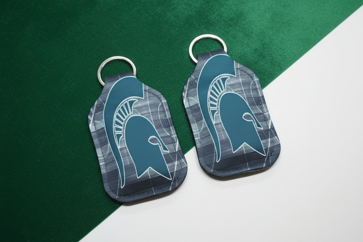 Key-Chain Holder - Hand Sanitizer – Sports - Michigan College Themed