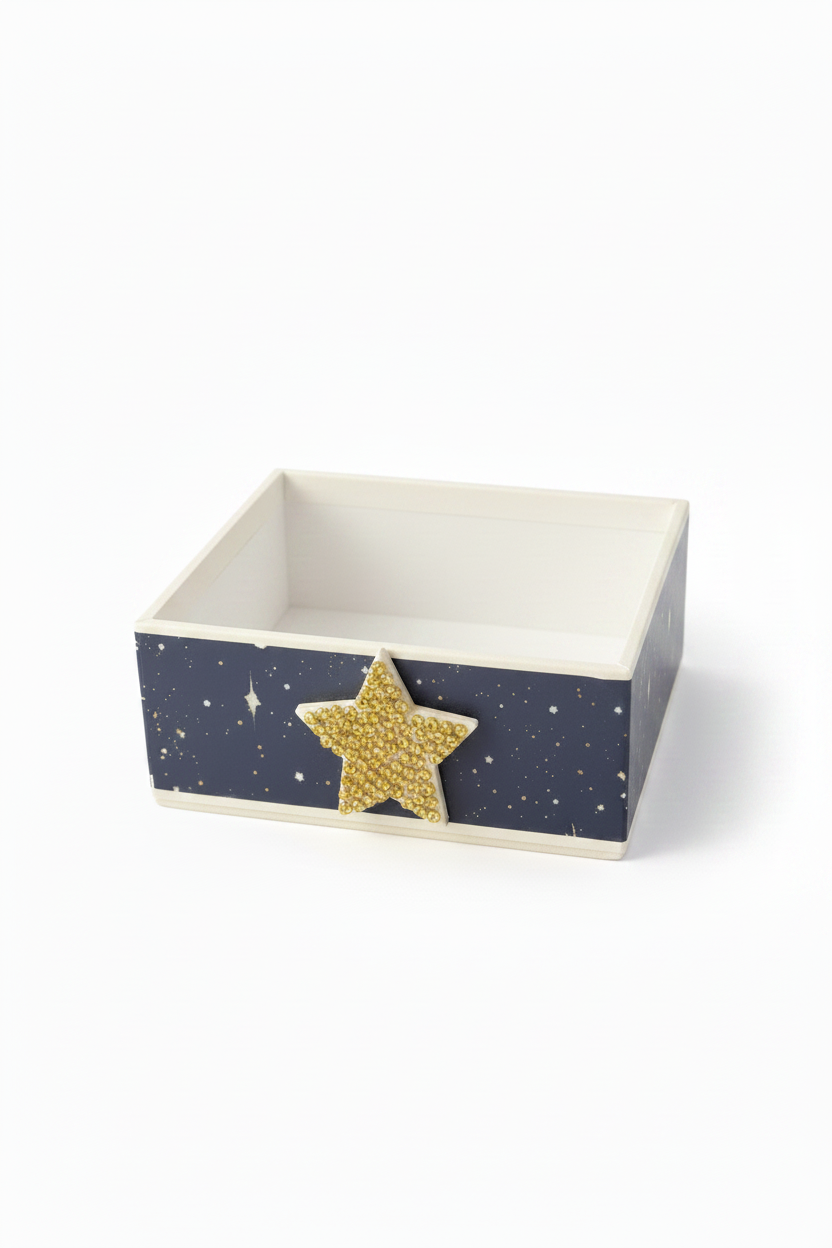 Keepsake Box - Wood - Star
