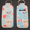Key-Chain Holder - Chap-stick/Lipstick/Lighter - Heart Playful