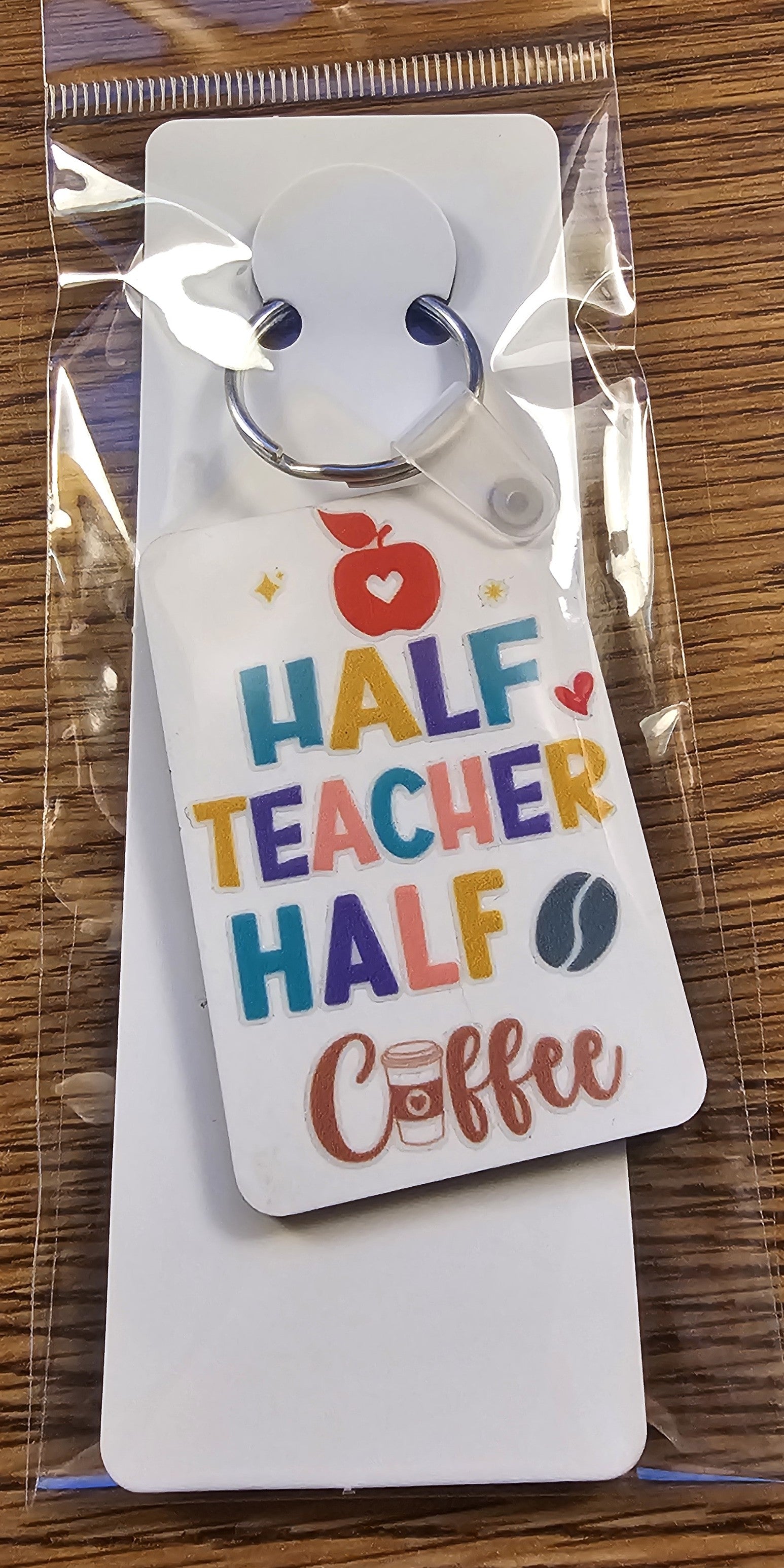 Key-Chains - Rectangle – a Handcrafted and Limited Coffee Design - 3 Designs