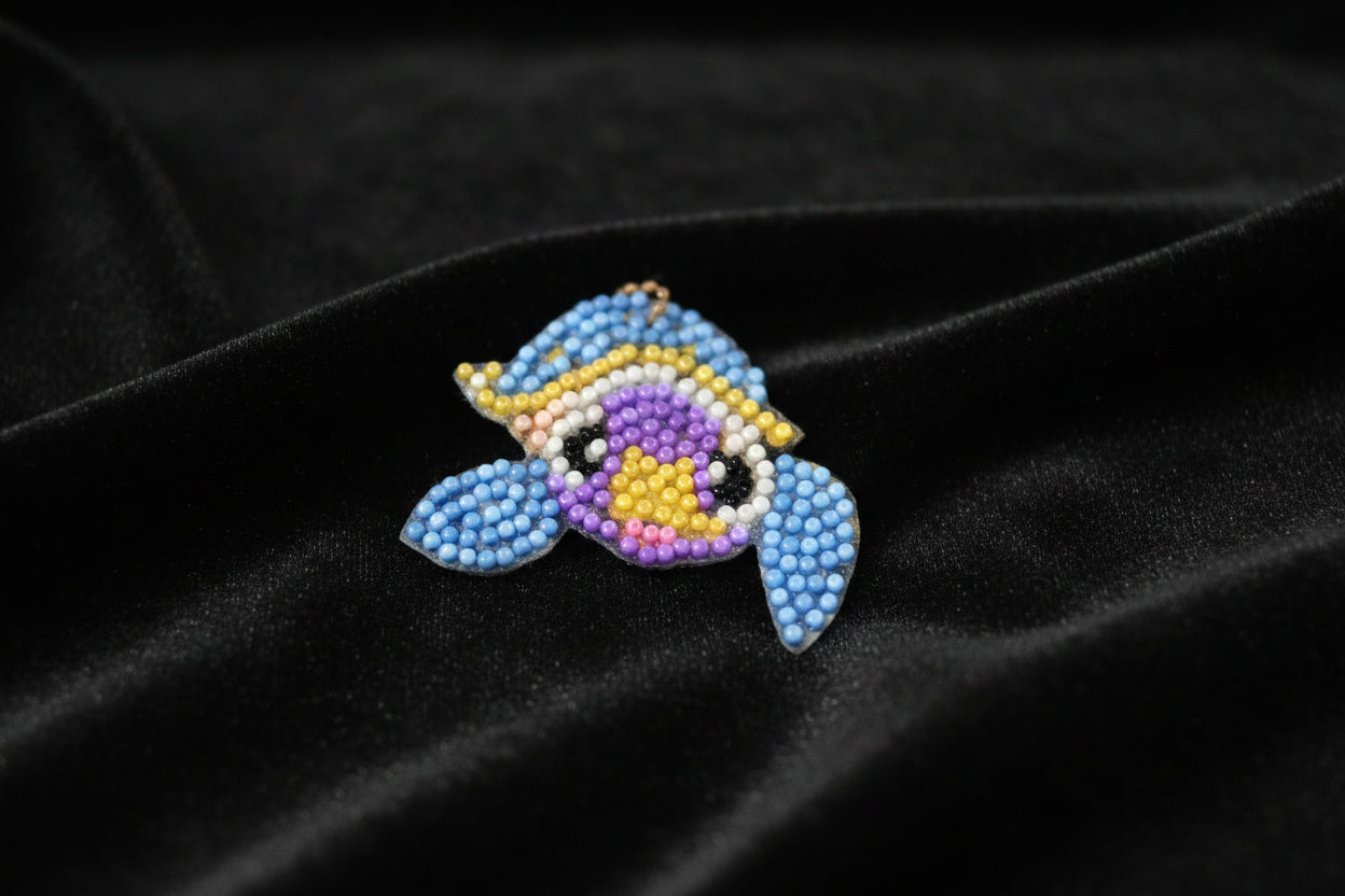 Handcrafted Diamond Art Keychains – Turtle - 03