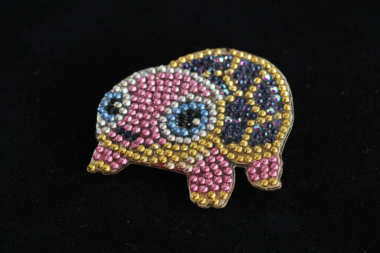 Handcrafted Diamond Art Keychains – Turtle - 04