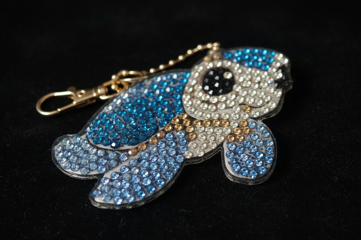 Handcrafted Diamond Art Keychains – Turtle - 05