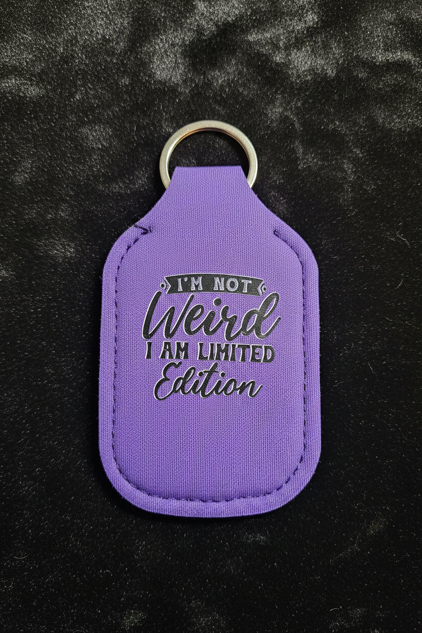 Key-Chain Holder - Hand Sanitizer - Sayings