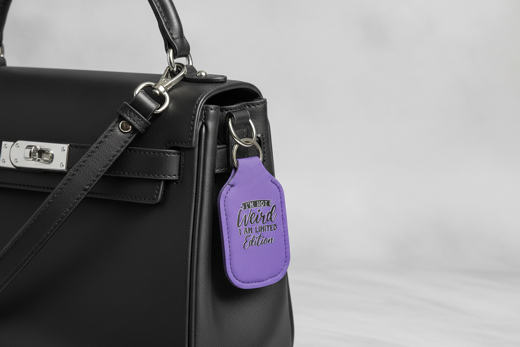 Key-Chain Holder - Hand Sanitizer - Sayings