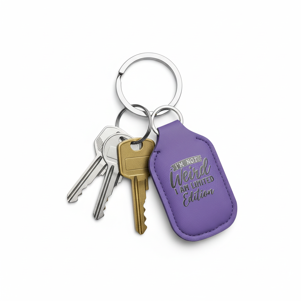 Key-Chain Holder - Hand Sanitizer - Sayings