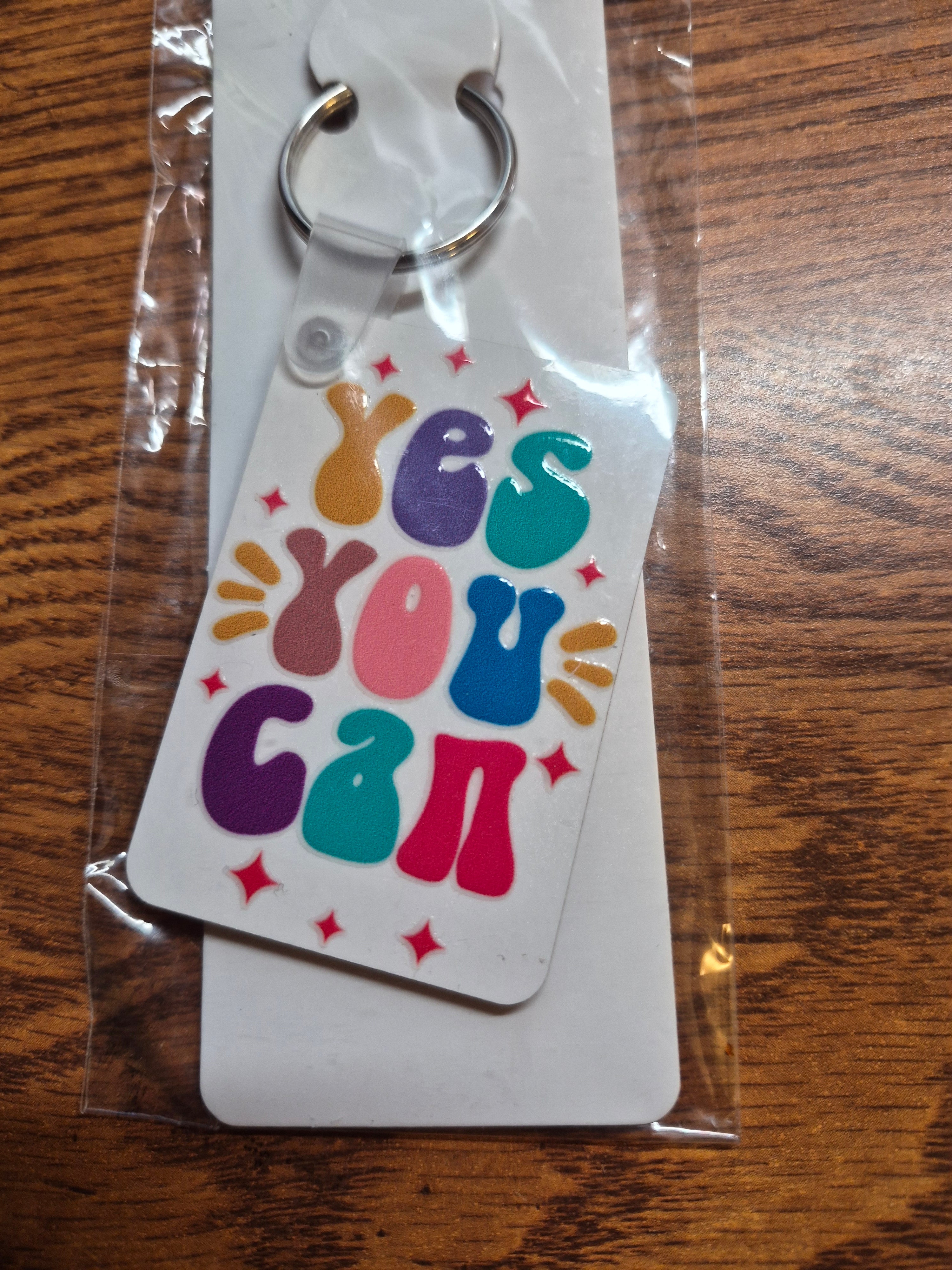 Key-Chains - Rectangle – a Handcrafted and Limited Sayings - 11 designs