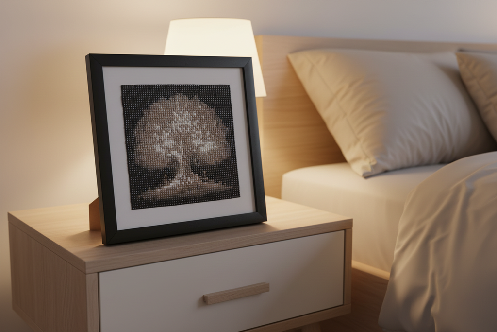 Diamond Art – Handcrafted, Framed & Ready to Hang (Tree)