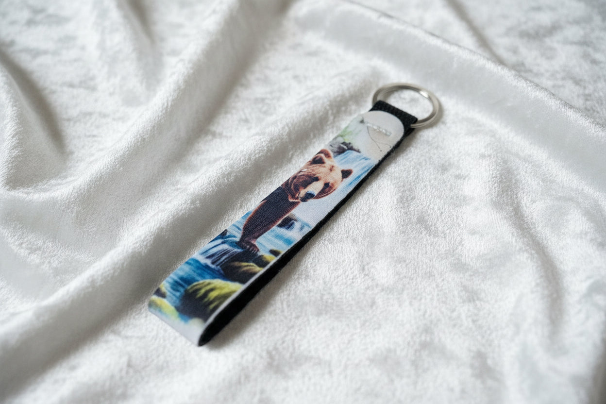 Handcrafted Sublimated Lanyards  - Bears Water