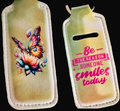 Key-Chain Holder - Chap-stick/Lipstick/Lighter - Saying - 07