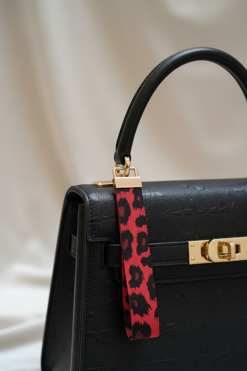 Handcrafted Sublimated Lanyards  - Cow Pink