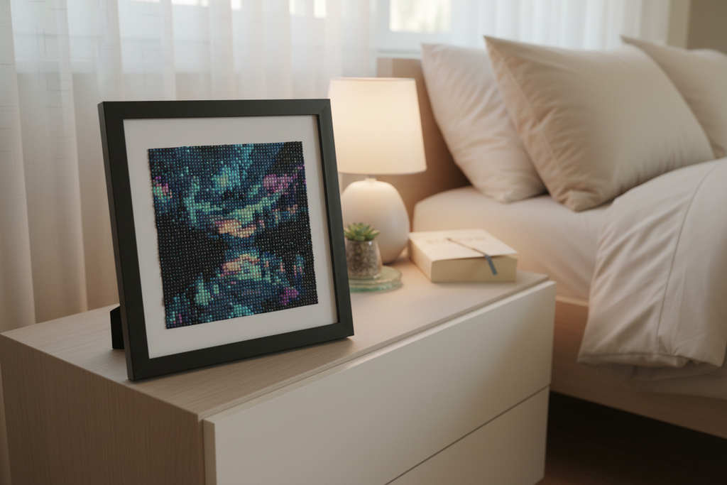 Diamond Art – Handcrafted, Framed & Ready to Hang (Landscape Night)