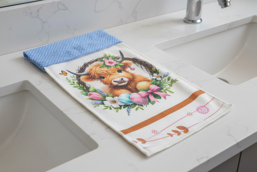 Non-Slip Stove Towels - Spring - Easter - 04