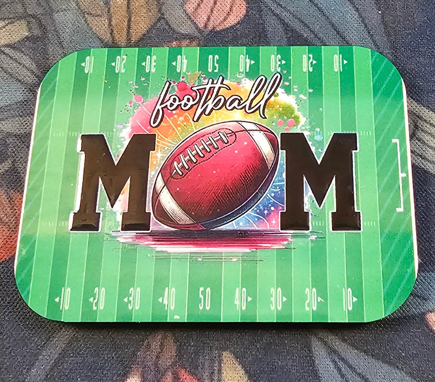 Rectangle Magnets – Sports Inspired -Football Mom